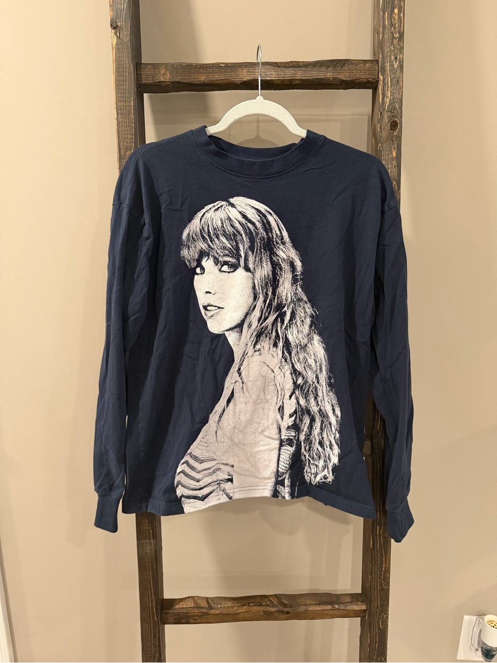 Taylor Swift The Eras Tour Midnights Long Sleeve Black Shirt